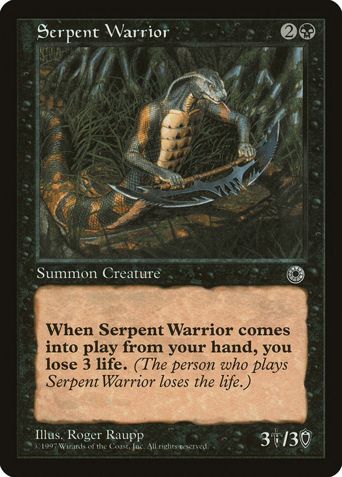 Serpent Warrior [Portal] | PLUS EV GAMES 