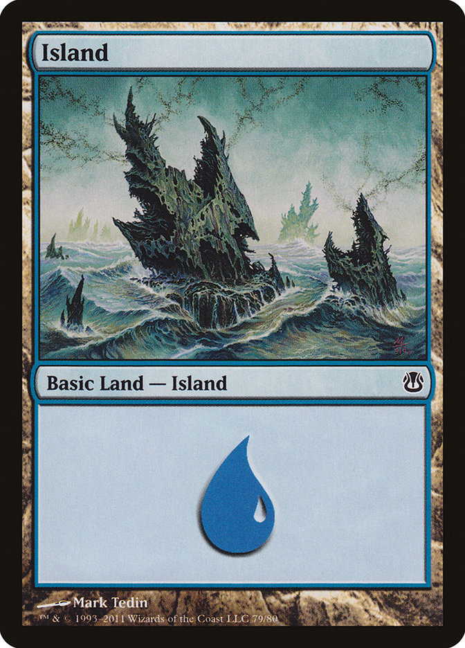 Island (79) [Duel Decks: Ajani vs. Nicol Bolas] | PLUS EV GAMES 