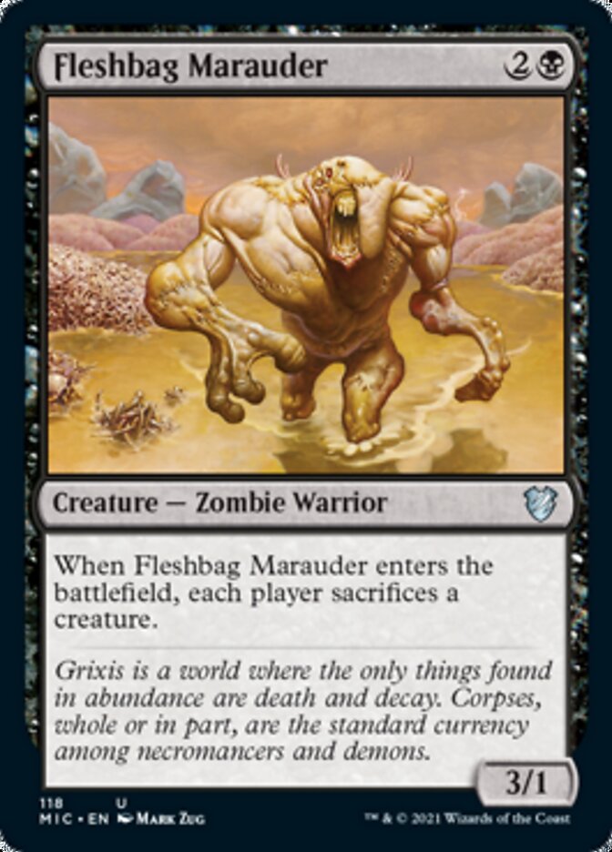 Fleshbag Marauder [Innistrad: Midnight Hunt Commander] | PLUS EV GAMES 