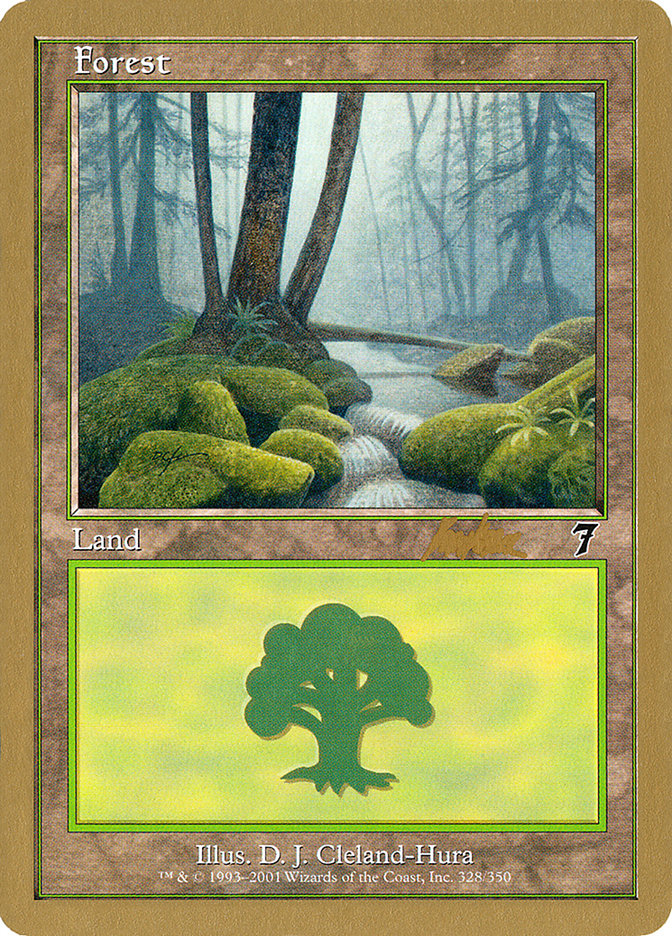 Forest (328) (Brian Kibler) [World Championship Decks 2002] | PLUS EV GAMES 