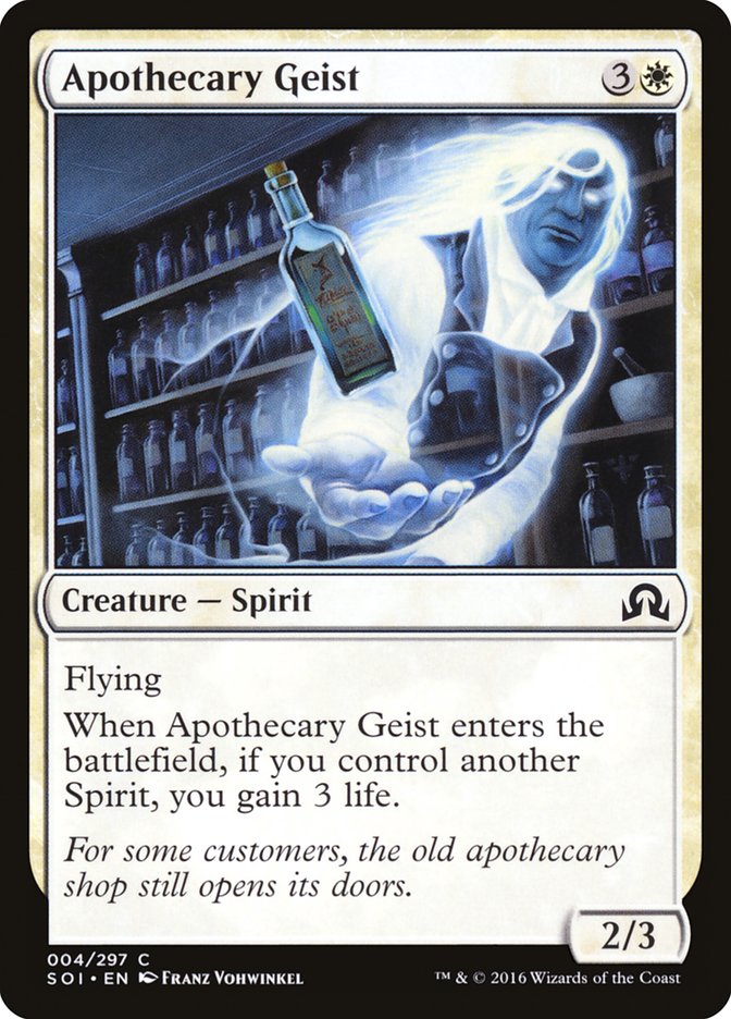 Apothecary Geist [Shadows over Innistrad] | PLUS EV GAMES 