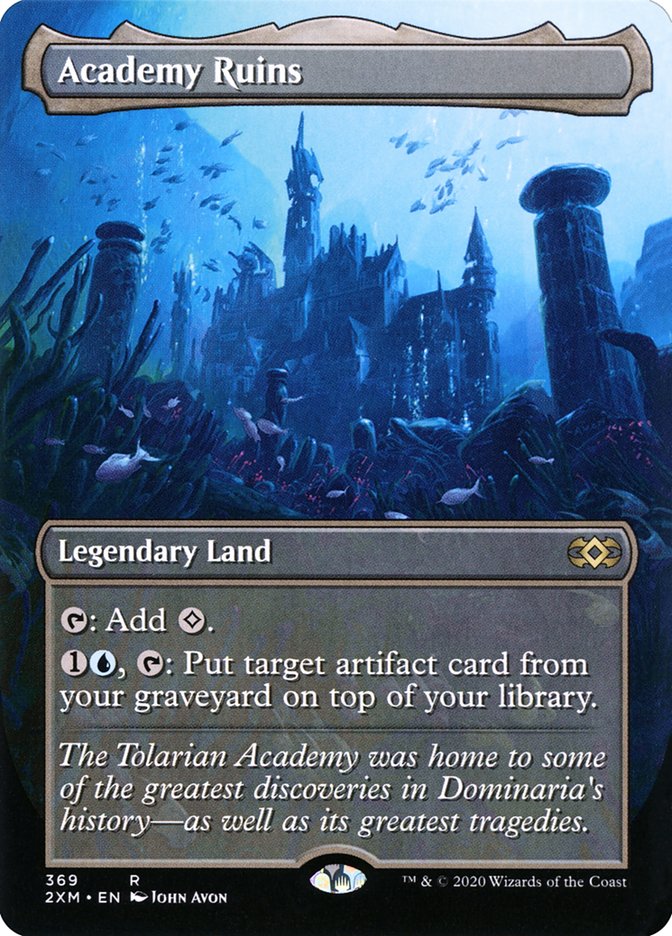 Academy Ruins (Toppers) [Double Masters Extended Art] | PLUS EV GAMES 