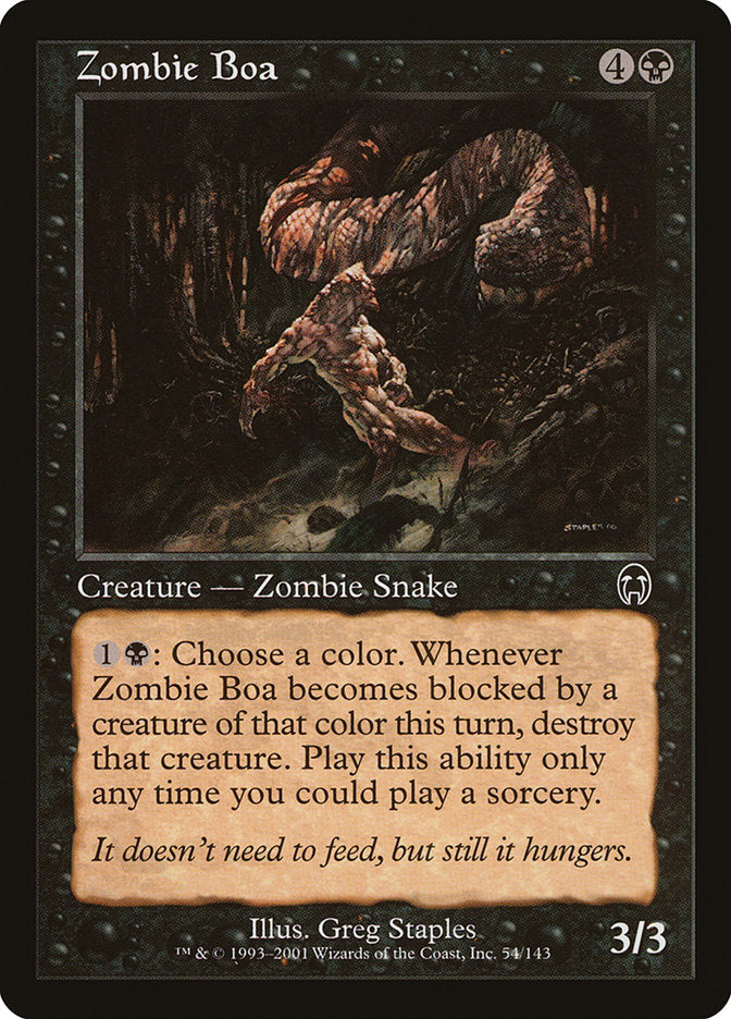 Zombie Boa [Apocalypse] | PLUS EV GAMES 