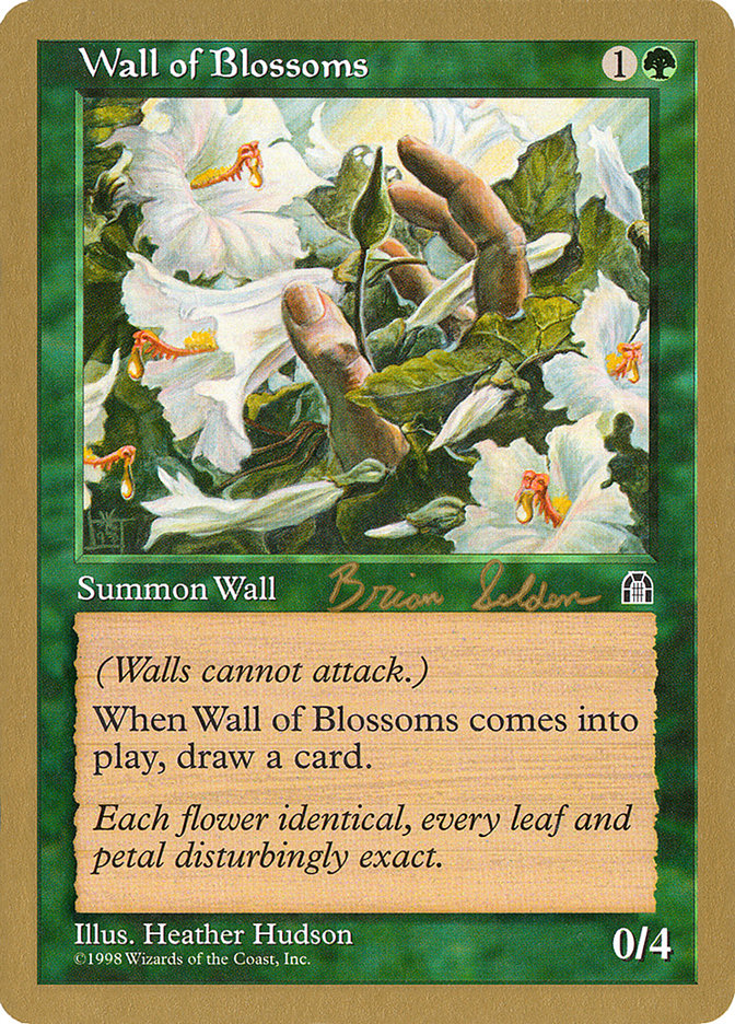 Wall of Blossoms (Brian Selden) [World Championship Decks 1998] | PLUS EV GAMES 