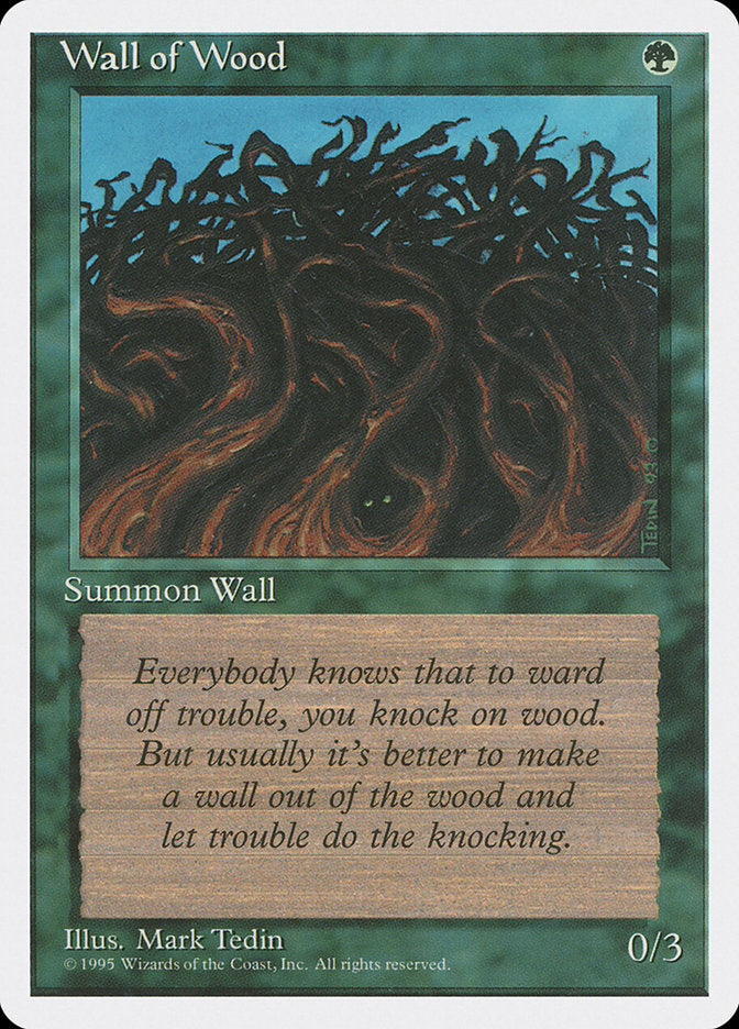 Wall of Wood [Fourth Edition] | PLUS EV GAMES 