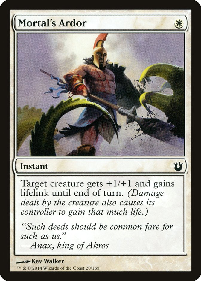 Mortal's Ardor [Born of the Gods] | PLUS EV GAMES 