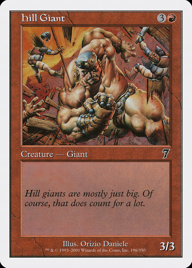 Hill Giant [Seventh Edition] | PLUS EV GAMES 