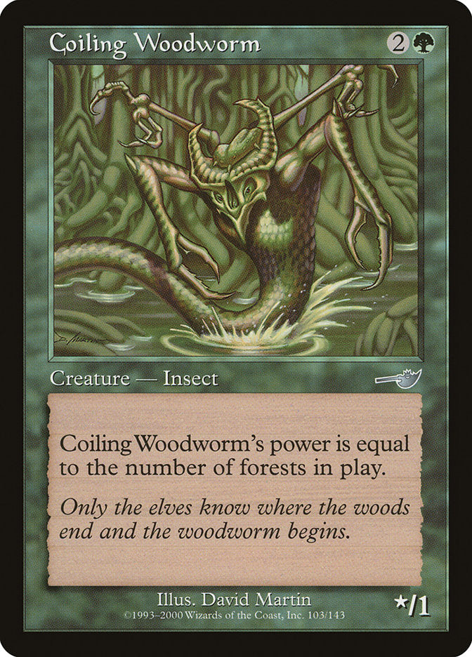 Coiling Woodworm [Nemesis] | PLUS EV GAMES 
