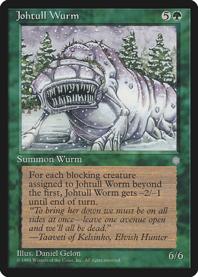 Johtull Wurm [Ice Age] | PLUS EV GAMES 