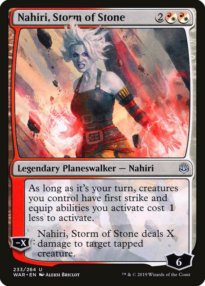 Nahiri, Storm of Stone [War of the Spark] | PLUS EV GAMES 