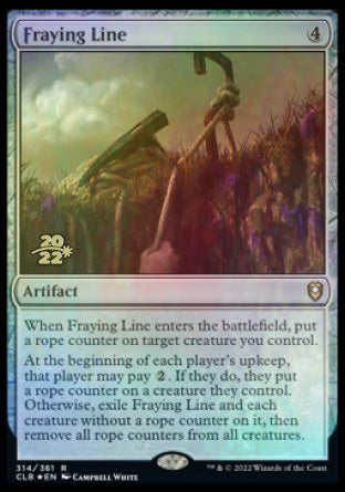 Fraying Line [Commander Legends: Battle for Baldur's Gate Prerelease Promos] | PLUS EV GAMES 