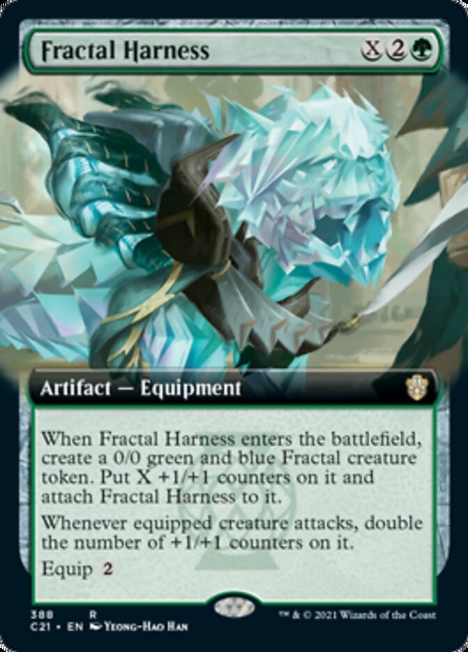 Fractal Harness (Extended) [Commander 2021] | PLUS EV GAMES 