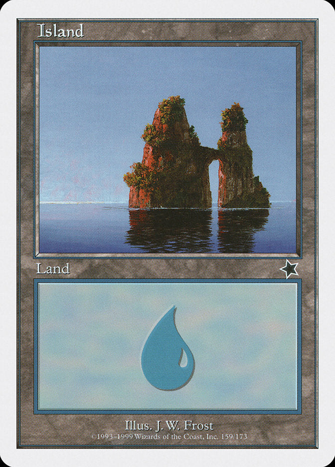 Island (159) [Starter 1999] | PLUS EV GAMES 