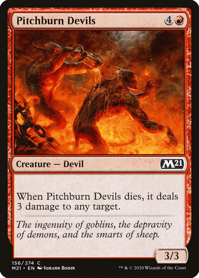 Pitchburn Devils [Core Set 2021] | PLUS EV GAMES 