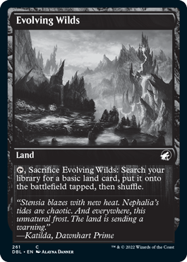 Evolving Wilds (261) [Innistrad: Double Feature] | PLUS EV GAMES 