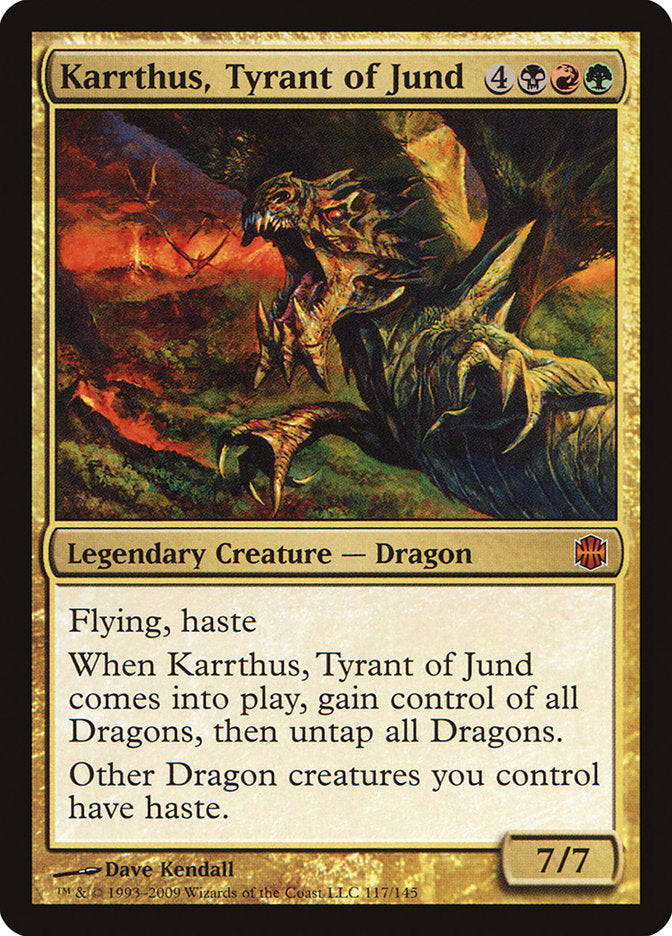 Karrthus, Tyrant of Jund [Alara Reborn] | PLUS EV GAMES 