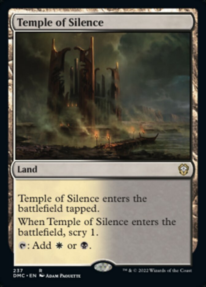 Temple of Silence [Dominaria United Commander] | PLUS EV GAMES 