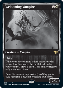 Welcoming Vampire [Innistrad: Double Feature] | PLUS EV GAMES 