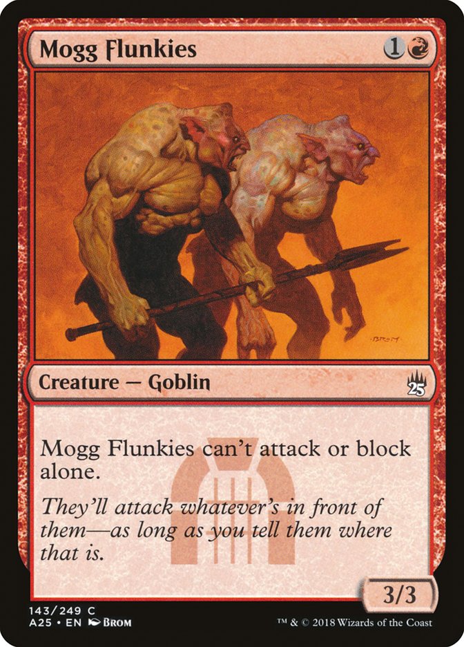 Mogg Flunkies [Masters 25] | PLUS EV GAMES 