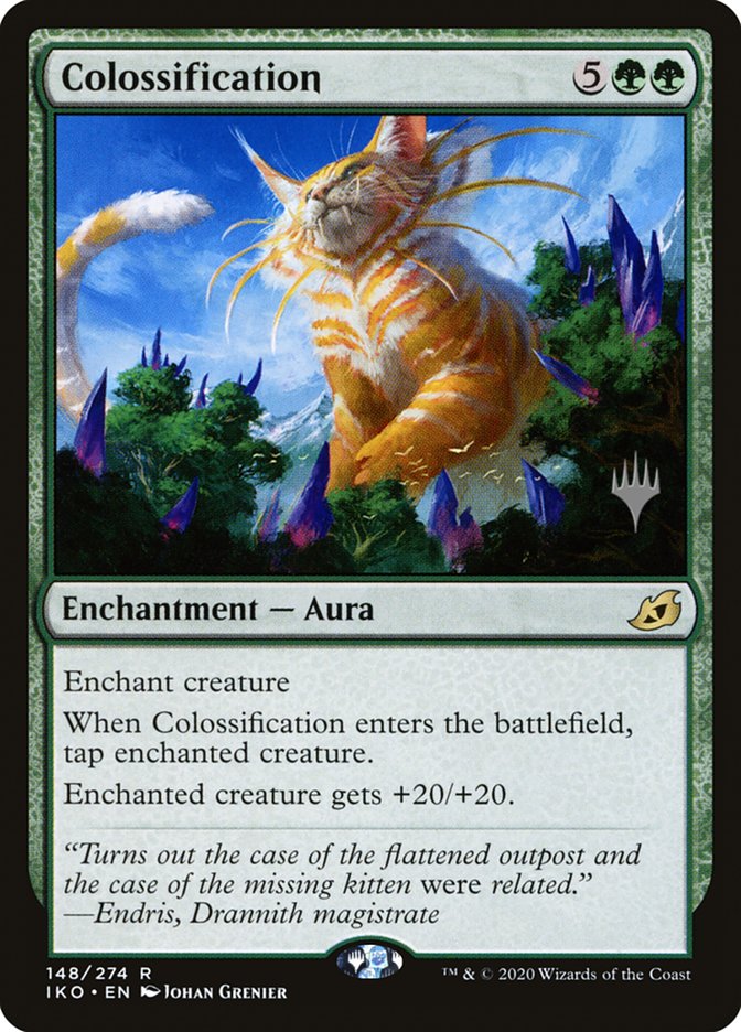 Colossification (Promo Pack) [Ikoria: Lair of Behemoths Promos] | PLUS EV GAMES 