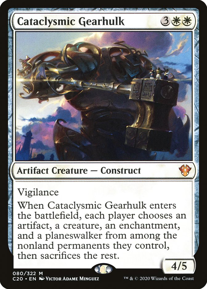 Cataclysmic Gearhulk [Commander 2020] | PLUS EV GAMES 