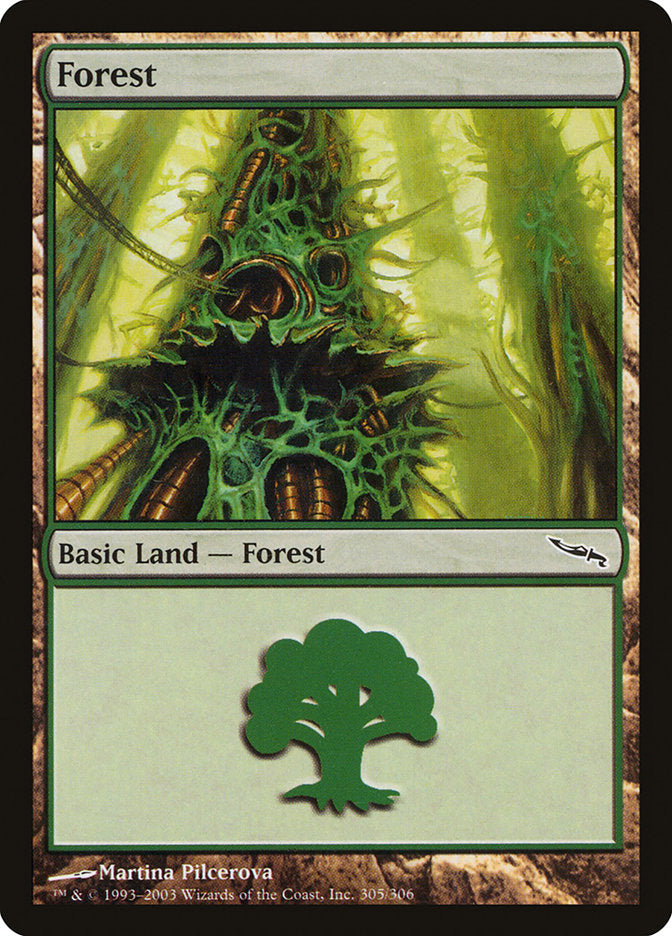 Forest (305) [Mirrodin] | PLUS EV GAMES 