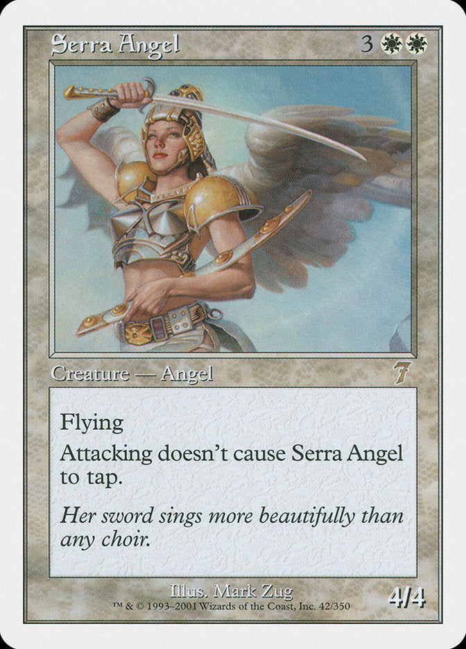 Serra Angel [Seventh Edition] | PLUS EV GAMES 