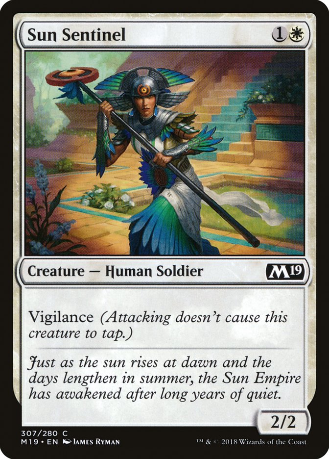 Sun Sentinel [Core Set 2019] | PLUS EV GAMES 