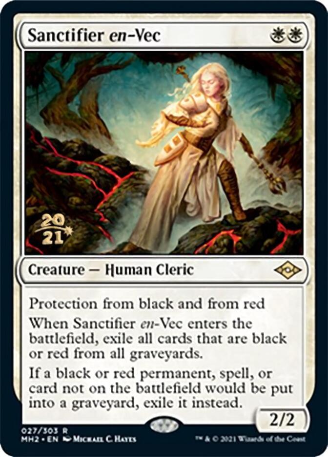 Sanctifier en-Vec [Modern Horizons 2 Prerelease Promos] | PLUS EV GAMES 