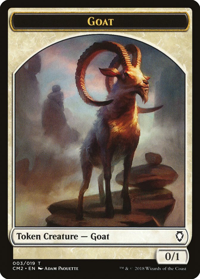 Goat [Commander Anthology Volume II Tokens] | PLUS EV GAMES 