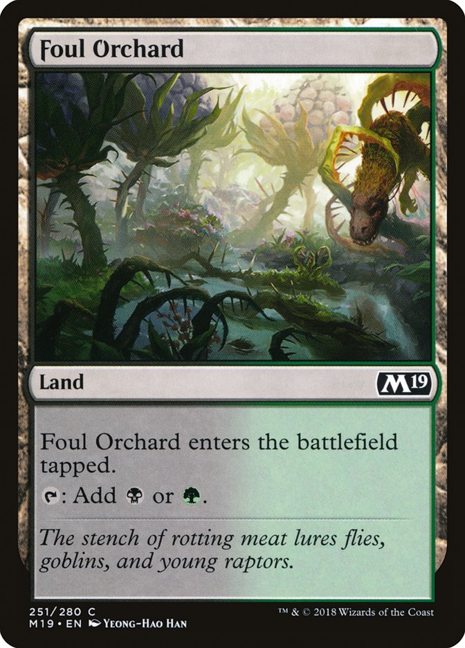 Foul Orchard [Core Set 2019] | PLUS EV GAMES 