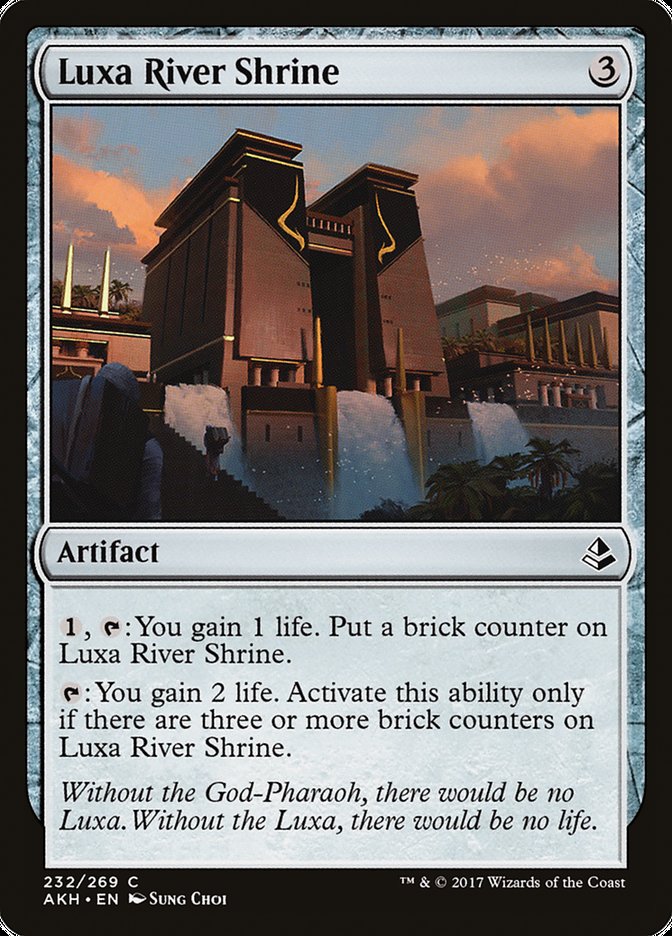 Luxa River Shrine [Amonkhet] | PLUS EV GAMES 