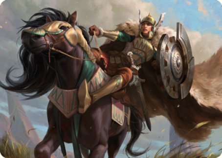 Knight of Dawn's Light Art Card [Dominaria United Art Series] | PLUS EV GAMES 