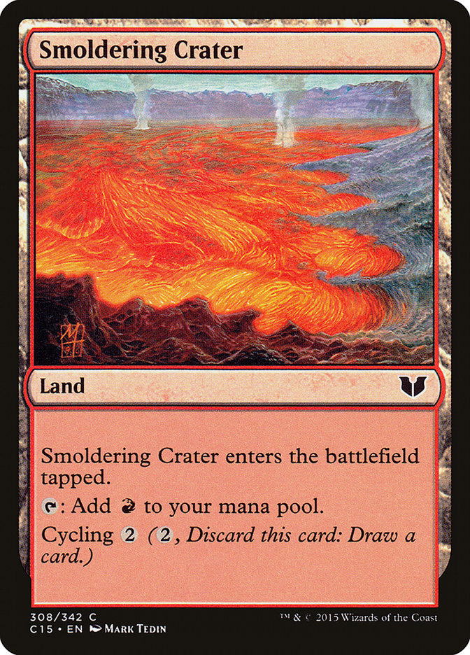 Smoldering Crater [Commander 2015] | PLUS EV GAMES 