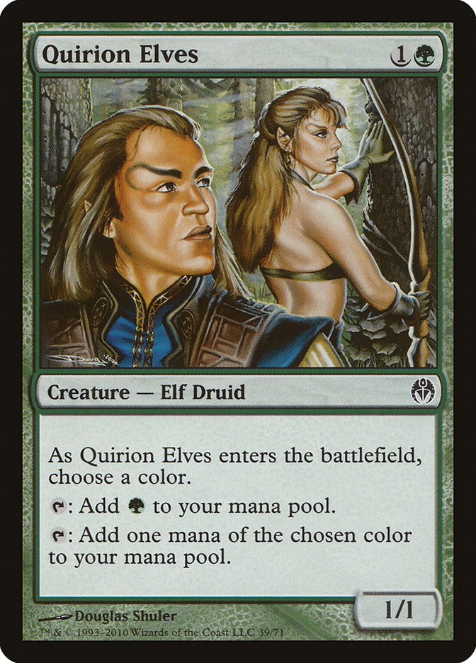 Quirion Elves [Duel Decks: Phyrexia vs. the Coalition] | PLUS EV GAMES 