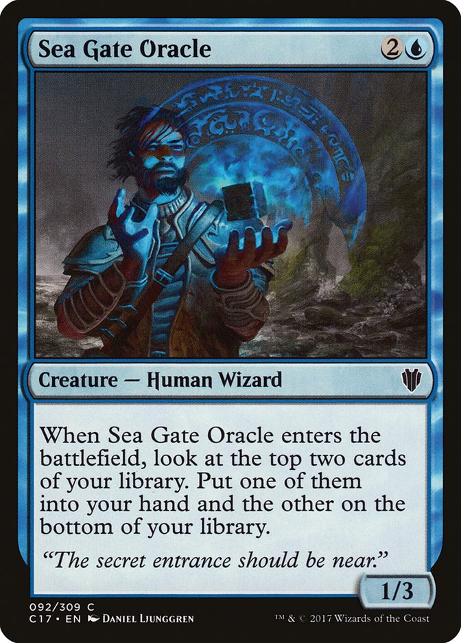 Sea Gate Oracle [Commander 2017] | PLUS EV GAMES 