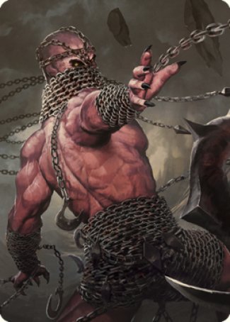 Chain Devil Art Card [Commander Legends: Battle for Baldur's Gate Art Series] | PLUS EV GAMES 