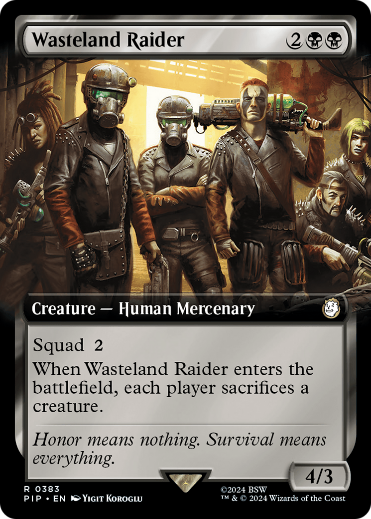 Wasteland Raider (Extended Art) [Fallout] | PLUS EV GAMES 