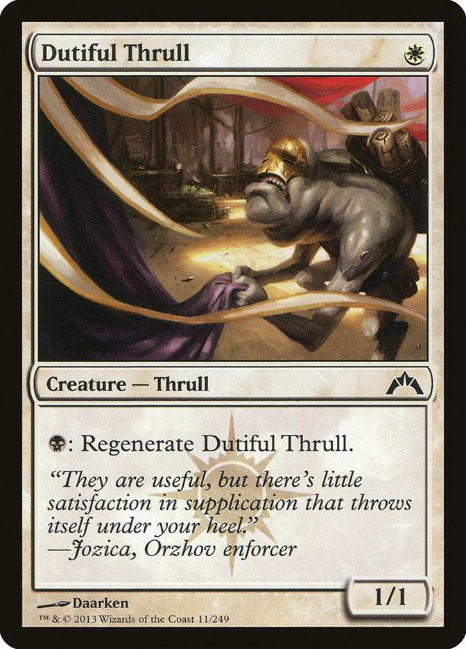 Dutiful Thrull [Gatecrash] | PLUS EV GAMES 