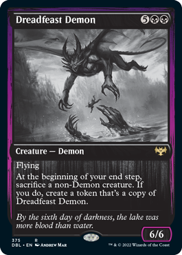 Dreadfeast Demon [Innistrad: Double Feature] | PLUS EV GAMES 