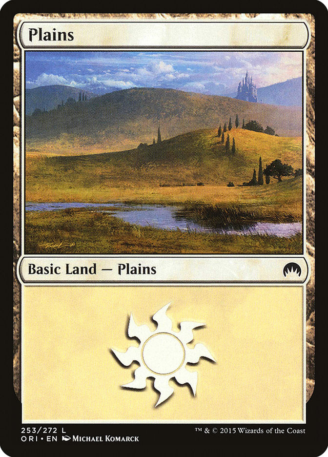 Plains (253) [Magic Origins] | PLUS EV GAMES 