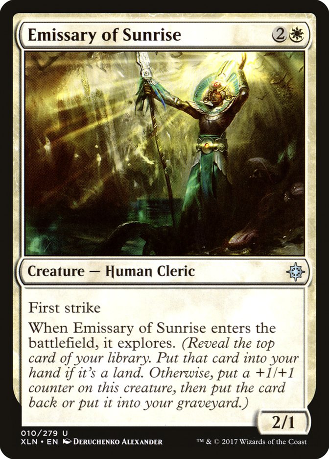 Emissary of Sunrise [Ixalan] | PLUS EV GAMES 