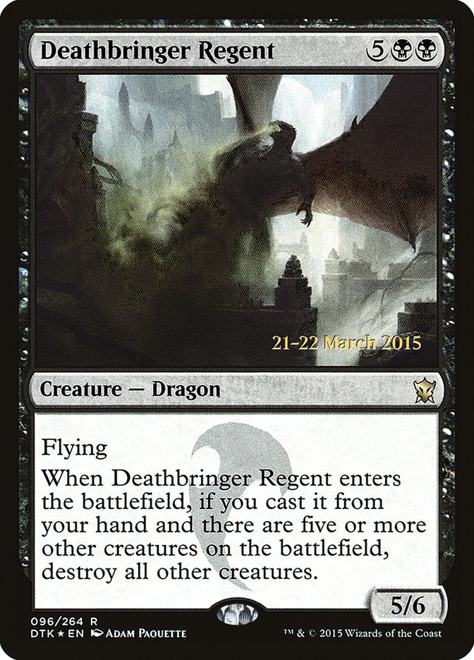 Deathbringer Regent  [Dragons of Tarkir Prerelease Promos] | PLUS EV GAMES 