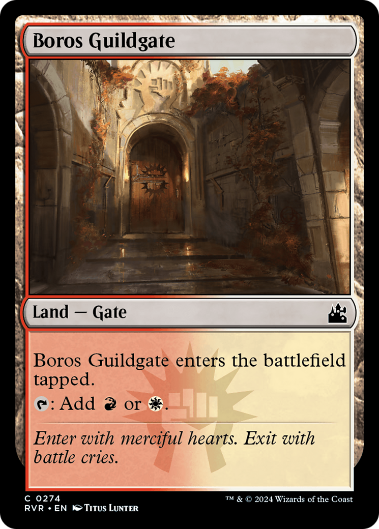 Boros Guildgate [Ravnica Remastered] | PLUS EV GAMES 