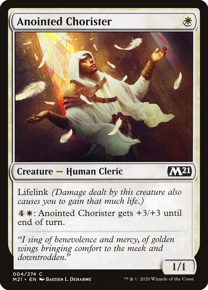 Anointed Chorister [Core Set 2021] | PLUS EV GAMES 