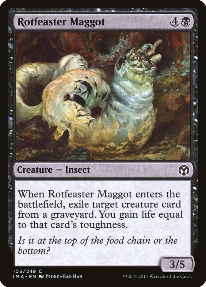 Rotfeaster Maggot [Iconic Masters] | PLUS EV GAMES 