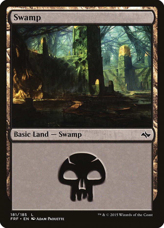 Swamp (181) [Fate Reforged] | PLUS EV GAMES 