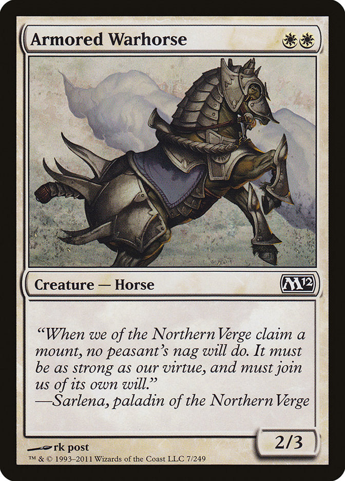 Armored Warhorse [Magic 2012] | PLUS EV GAMES 