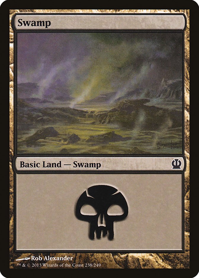 Swamp (238) [Theros] | PLUS EV GAMES 