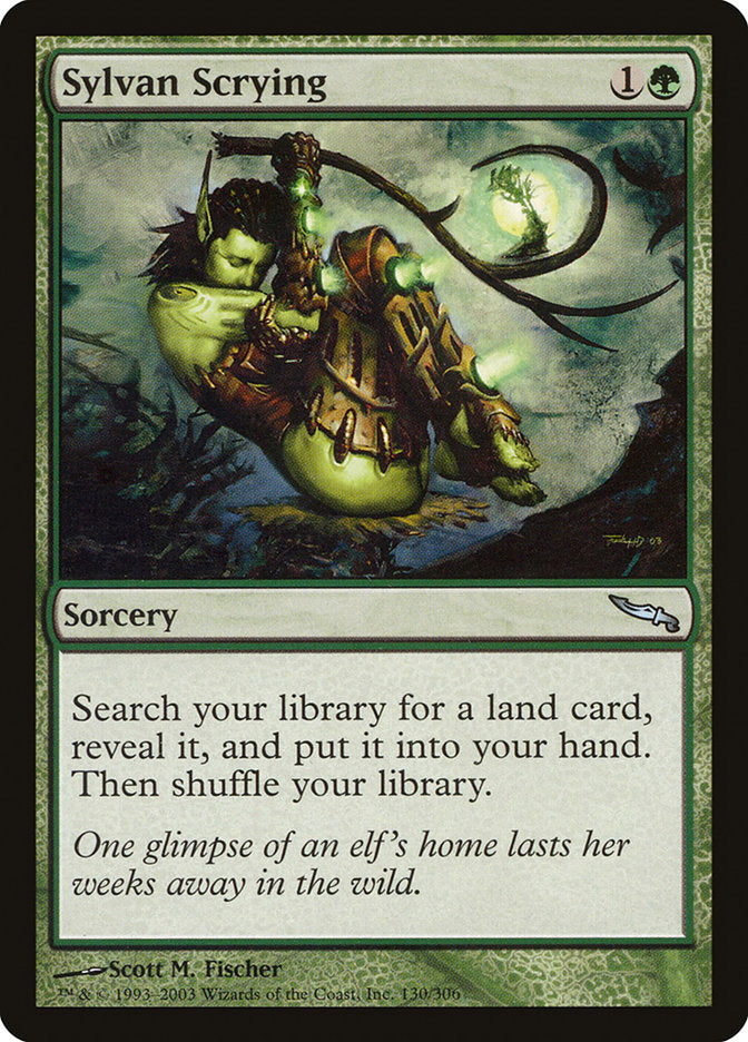 Sylvan Scrying [Mirrodin] | PLUS EV GAMES 